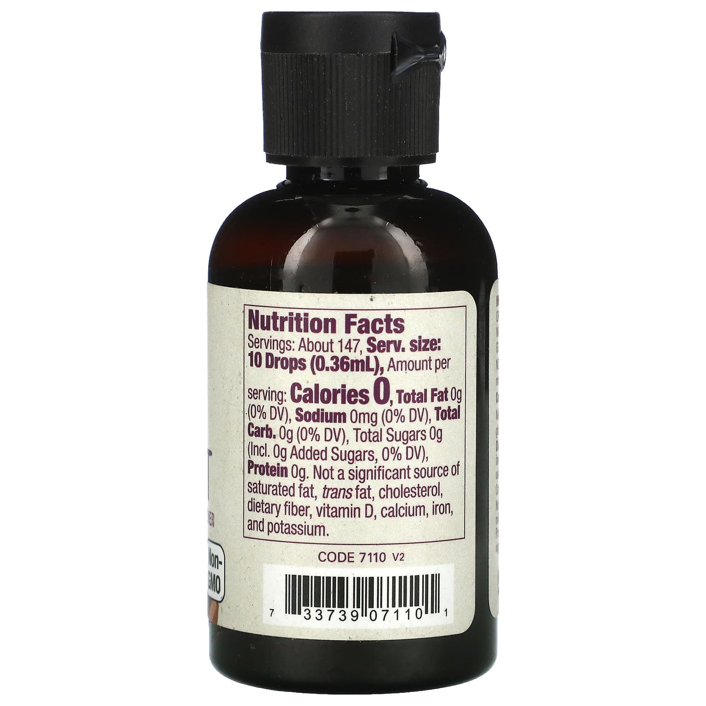 Now Foods, ORG MONK FRUIT CHOCOLATE LIQUID 1.8, 2 Oz UPC 733739071101 | HiLife Vitamins