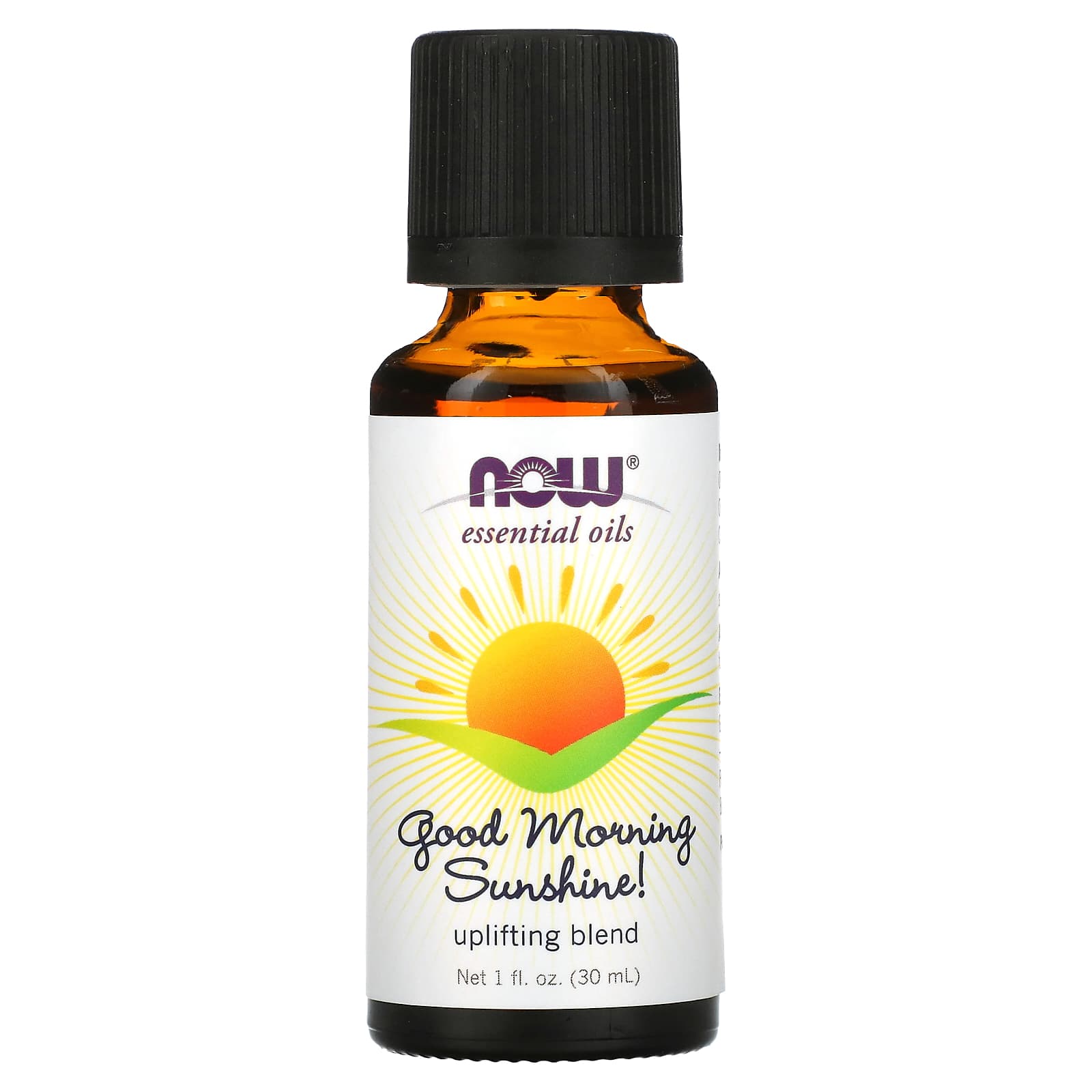 Now Foods, Good Morning Sunshine Oil Blend, 1 Fl. Oz UPC 733739076311 | HiLife Vitamins