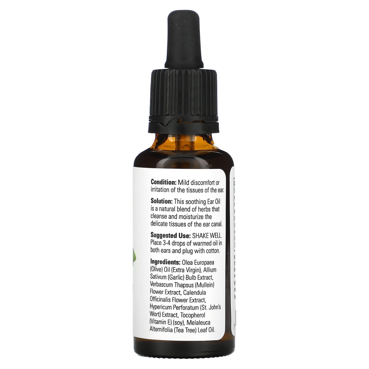 Now Foods, Ear Oil, 1 Fl. Oz UPC 733739076861 | HiLife Vitamins