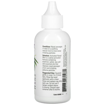 Now Foods, Activated Nasal Mist 2, 2 OZ OZ UPC 733739080981 | HiLife Vitamins