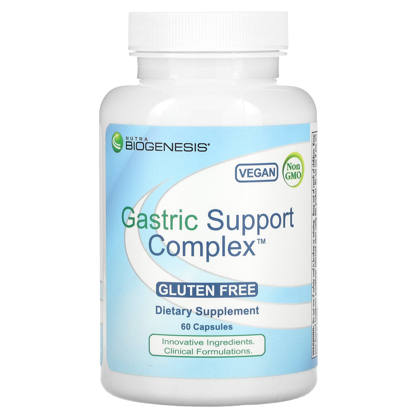 Nutra BioGenesis, Gastric Repair Complex, 60 Vegetarian Capsules UPC 812806102211 | HiLife Vitamins
