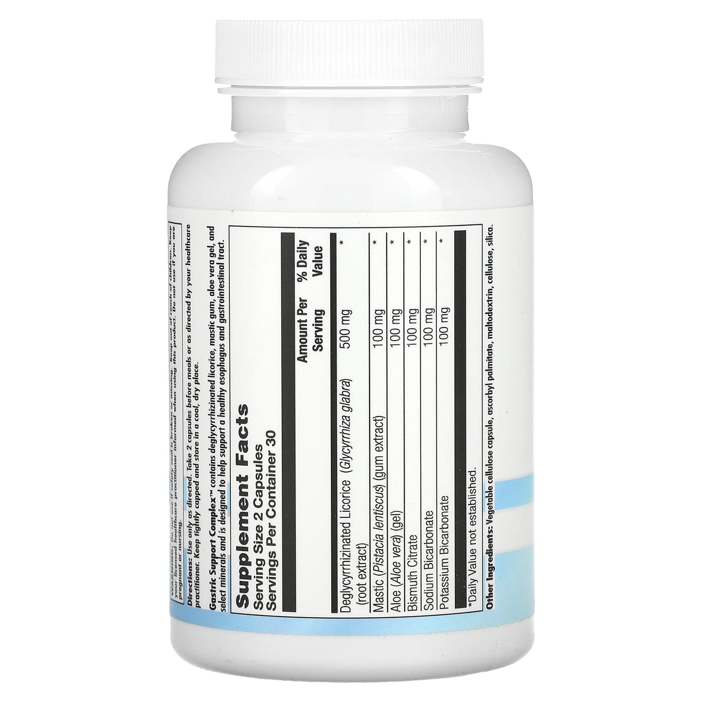 Nutra BioGenesis, Gastric Repair Complex, 60 Vegetarian Capsules UPC 812806102211 | HiLife Vitamins