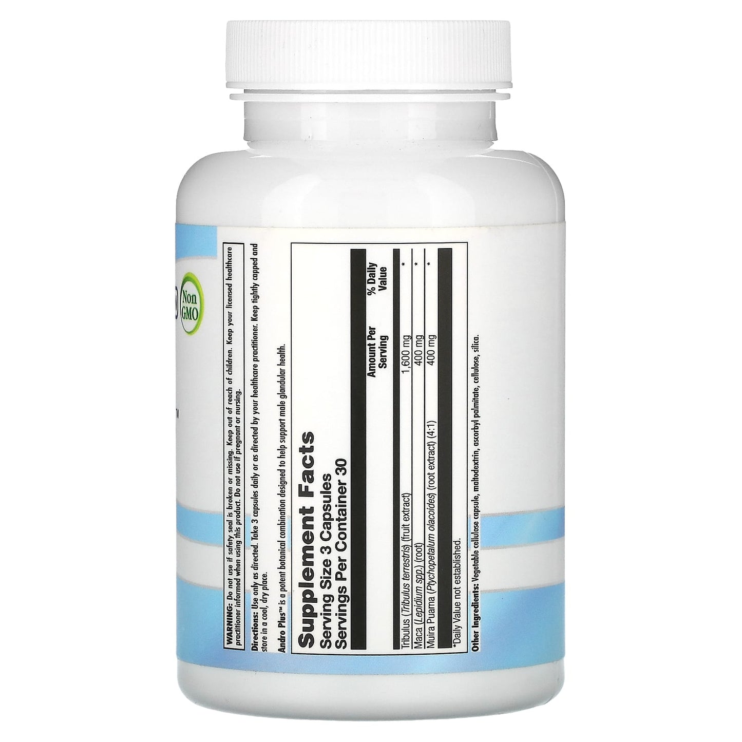 Nutra BioGenesis, Andro Plus, 90 Vegatable Capsules UPC 812806102242 | HiLife Vitamins