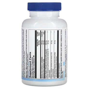 Nutra BioGenesis, Migra-Clear Ultra, 120 Vegatable Capsules UPC 812806102280 | HiLife Vitamins