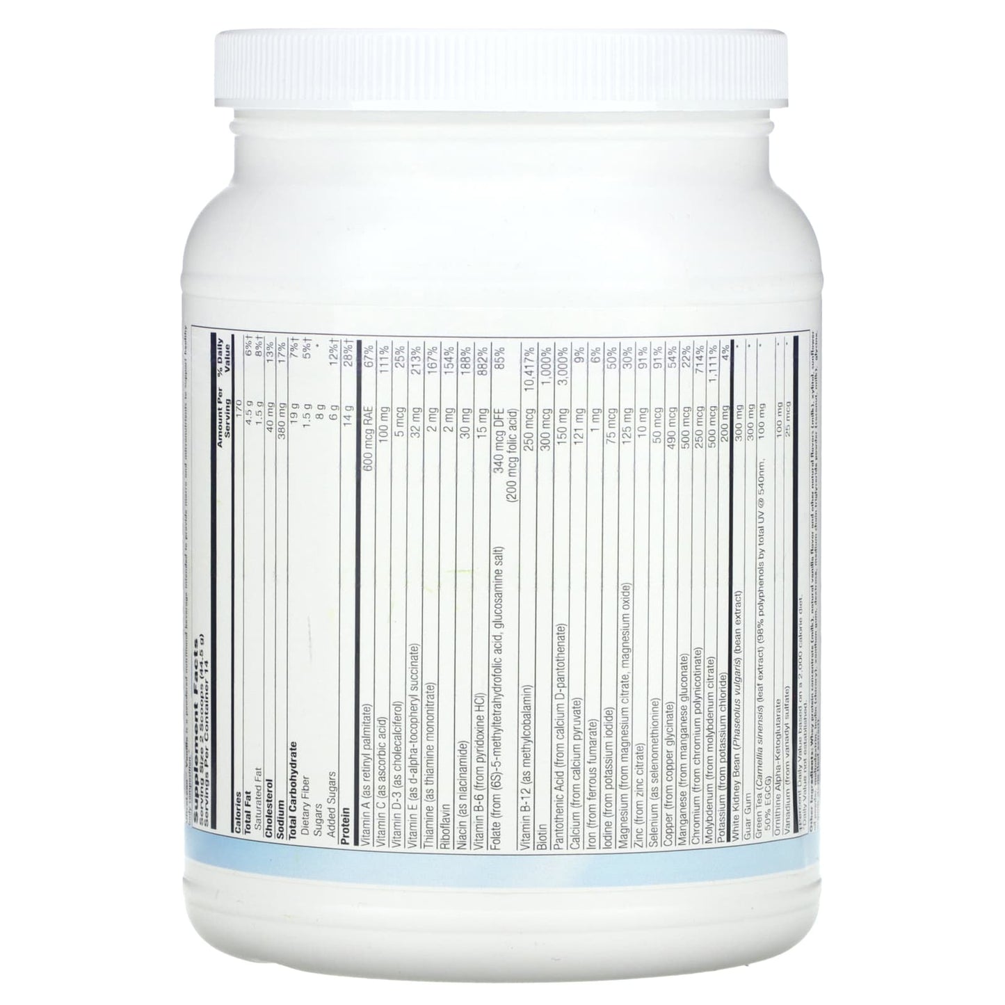 Nutra BioGenesis, UltraLean, Natural Vanilla, 1 lb 6 oz (623 g) UPC 812806328697 | HiLife Vitamins