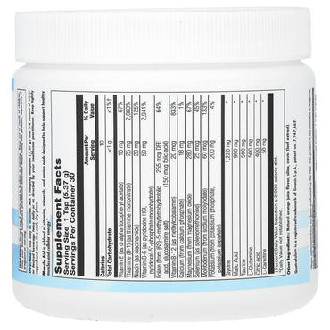 Nutra BioGenesis, Muscle Aid, 5.4 Gms UPC 812806835355 | HiLife Vitamins