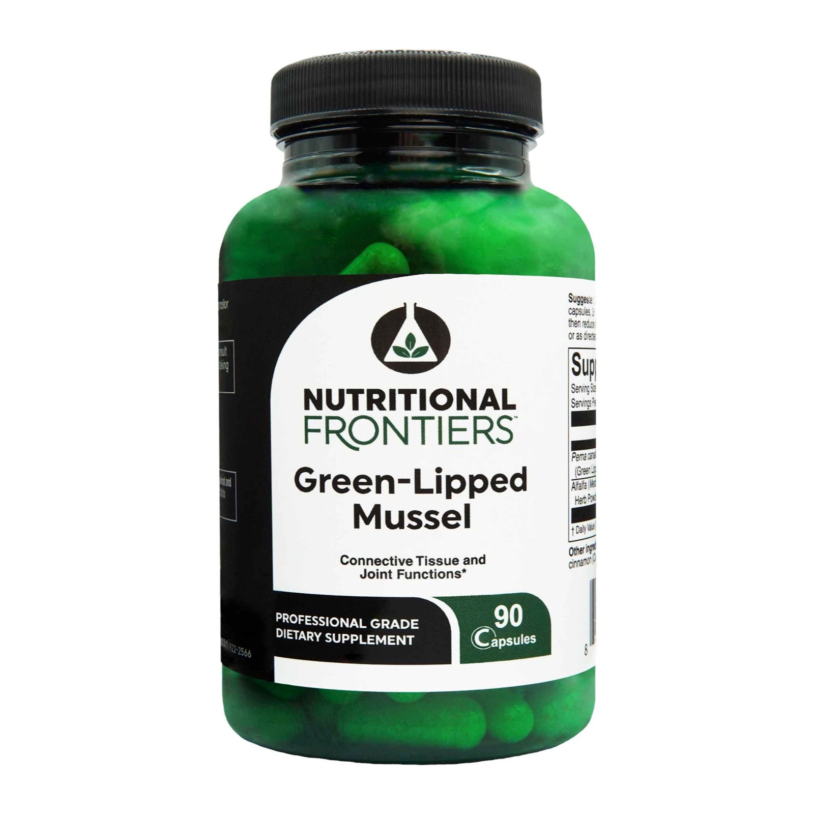 Nutritional Frontiers, Green Lipped Mussel, 90 Capsules UPC 815317013649 | HiLife Vitamins