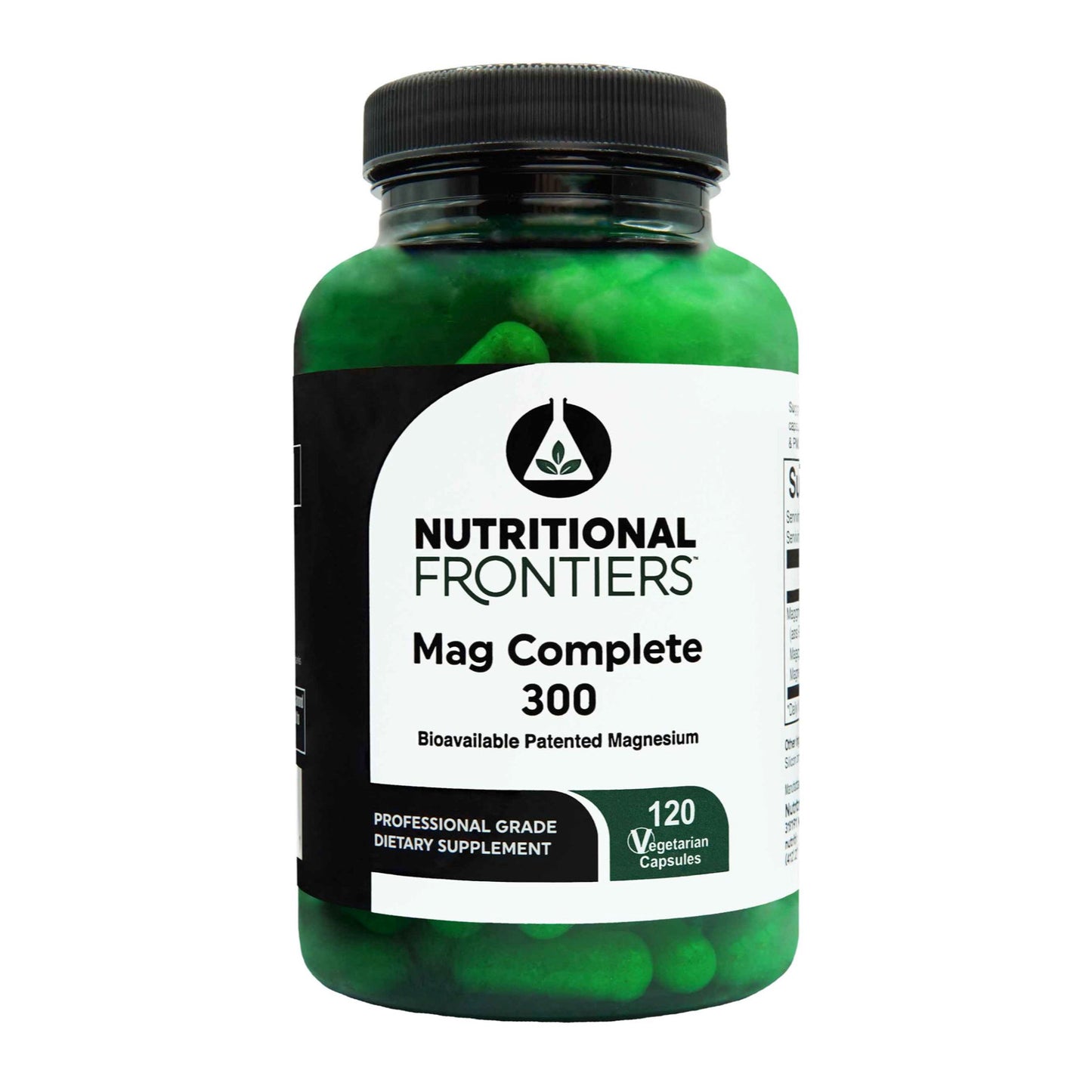 Nutritional Frontiers, Mag Complete 300, 120 Vegetarian Capsules UPC 815317015391 | HiLife Vitamins