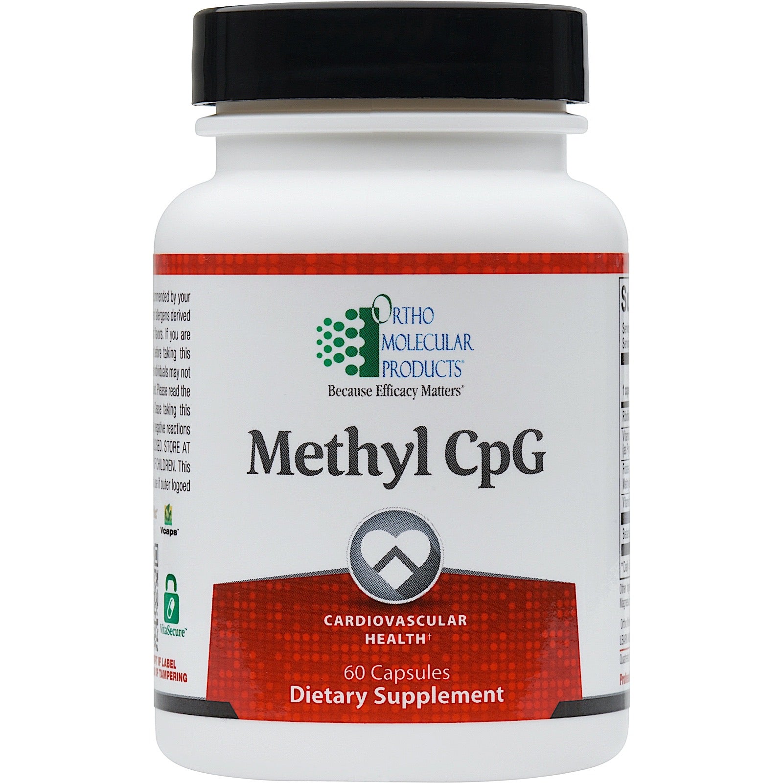 Ortho Molecular, Methyl Cpg, 60 Capsules UPC 615033001452 | Hilife Vitamins