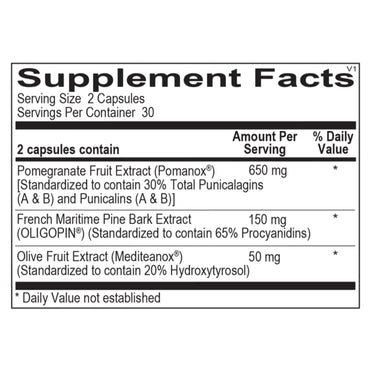 Ortho Molecular, Lipitrol OX, 60 Capsules UPC 615033001803 | Hilife Vitamins