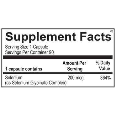 Ortho Molecular, Reacted Selenium, 90 Capsules UPC 615033002541 | Hilife Vitamins