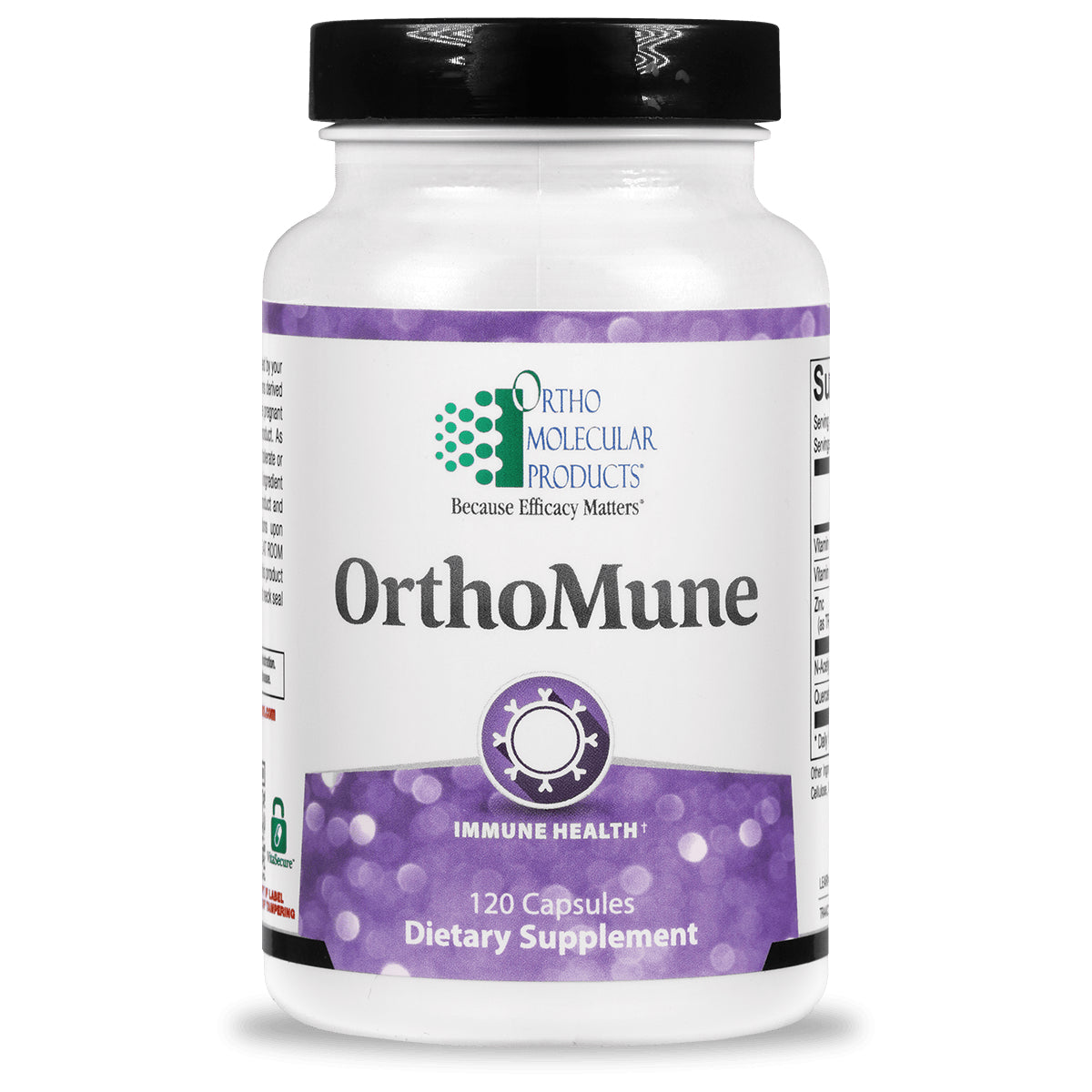Ortho Molecular, OrthoMune, 120 Capsules UPC 615033002671 | HiLife Vitamins