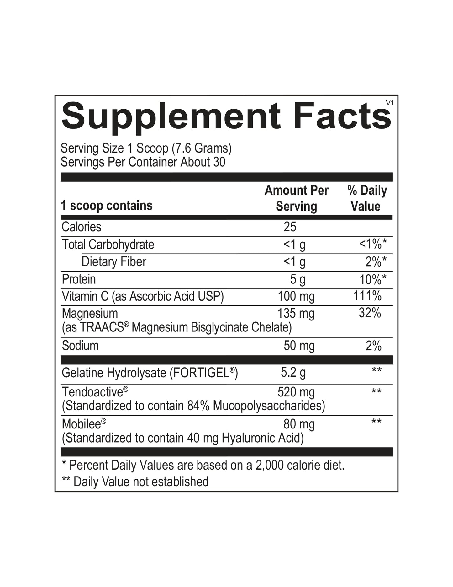 Ortho Molecular, Collagen, 30 Servings UPC 615033003333 | HiLife Vitamins