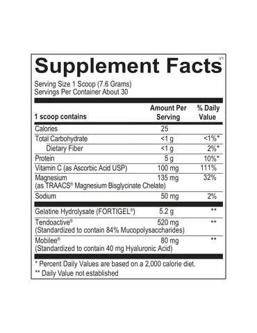 Ortho Molecular, Collagen, 30 Servings UPC 615033003333 | HiLife Vitamins