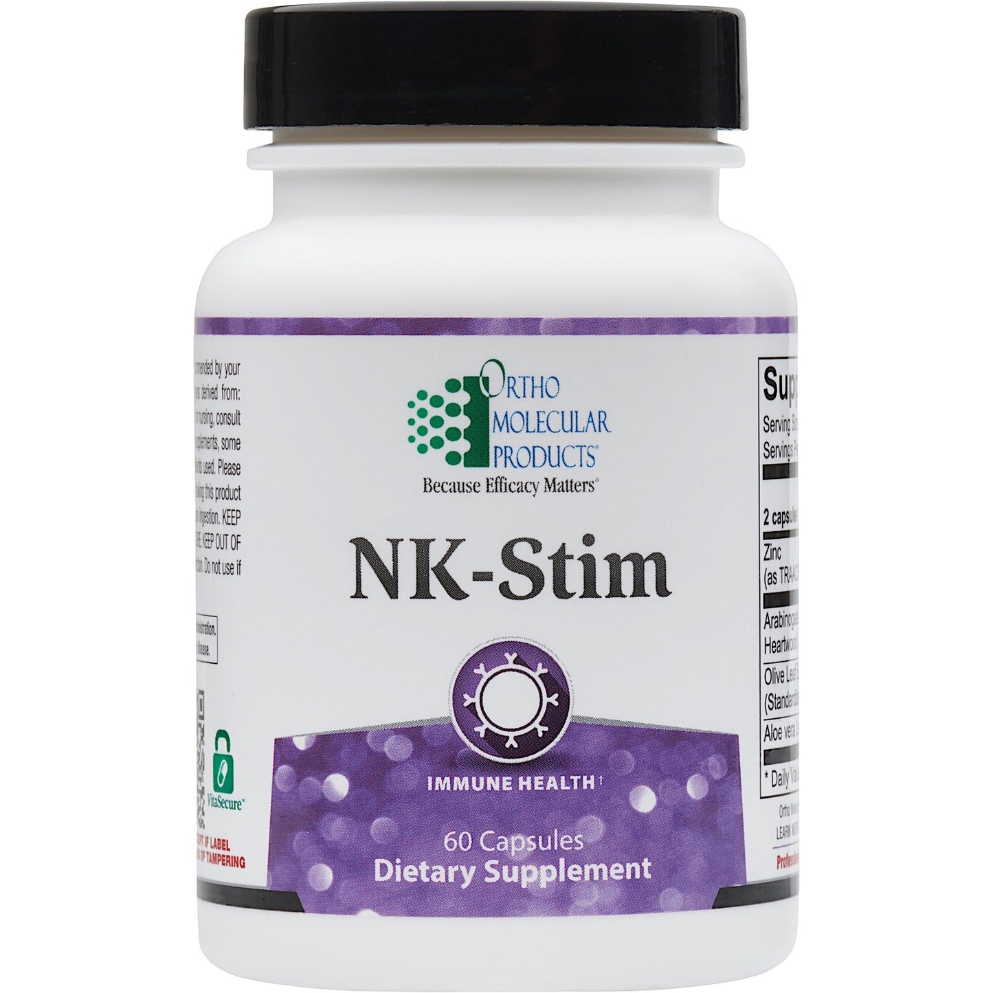 Ortho Molecular, NK-STIM, 60 Capsules UPC 615033005313 | HiLife Vitamins