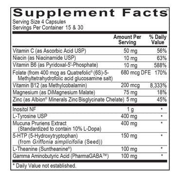 Ortho Molecular, CereVive, 60 Capsules UPC 615033008307 | Hilife Vitamins