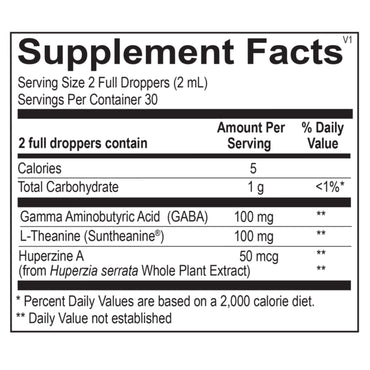 Ortho Molecular, copaCalm, 2.02 fl OZ UPC 615033009069 | Hilife Vitamins