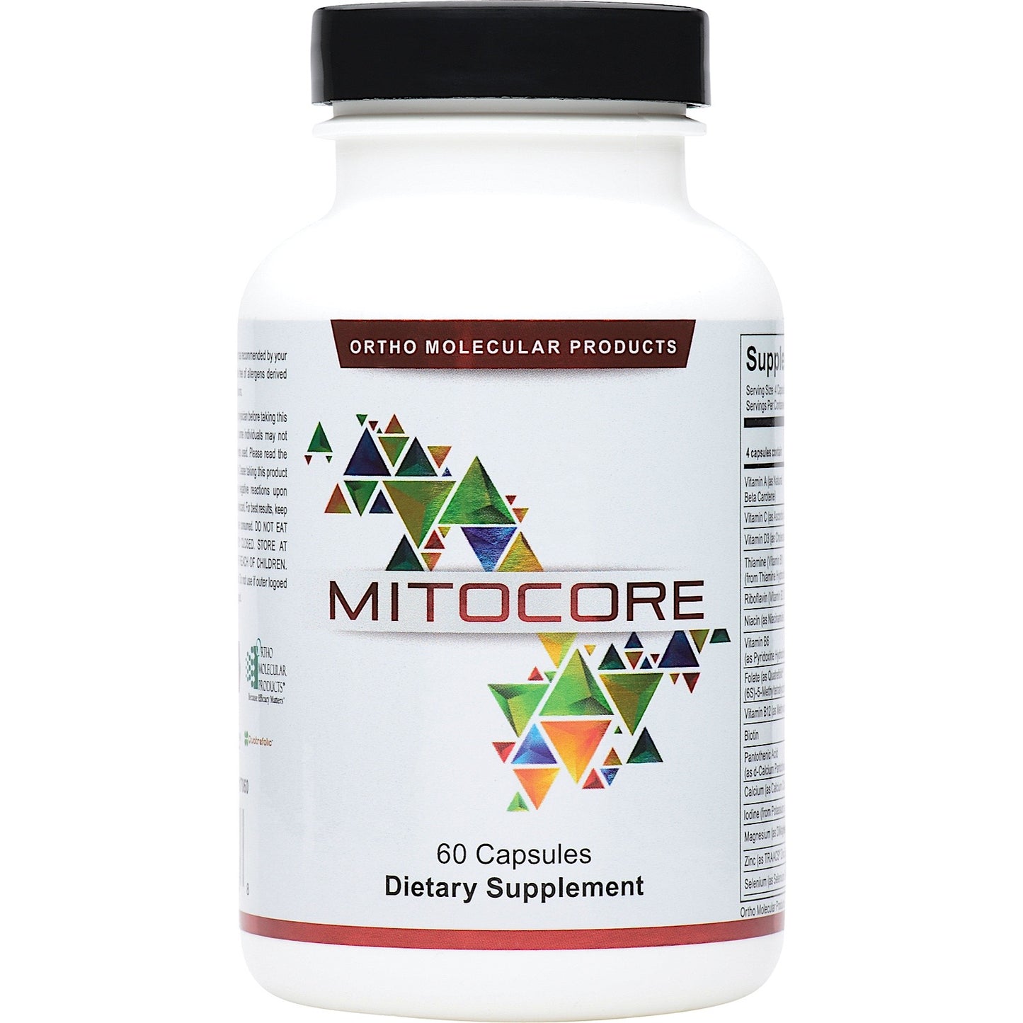 Ortho Molecular, Mitocore, 60 Capsules UPC 615033011178 | HiLife Vitamins