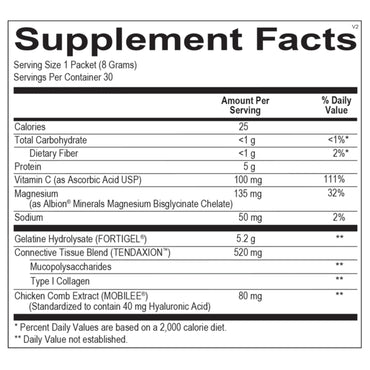 Ortho Molecular, CollaGEN Stick Packs, 30 - 8 g Packets UPC 615033013332 | HiLife Vitamins