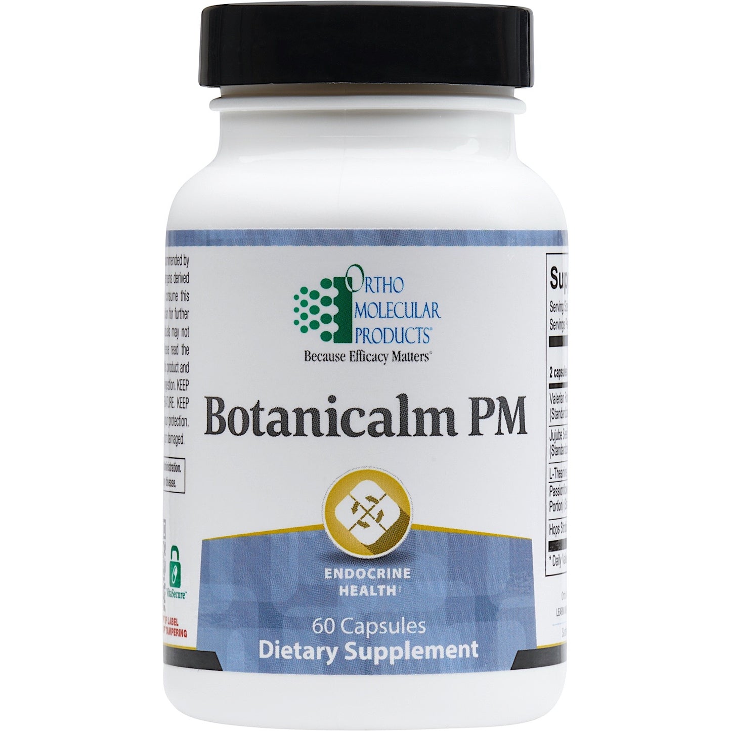 Ortho Molecular, BOTANICALM PM, 60 Capsules UPC 615033015213 | HiLife Vitamins