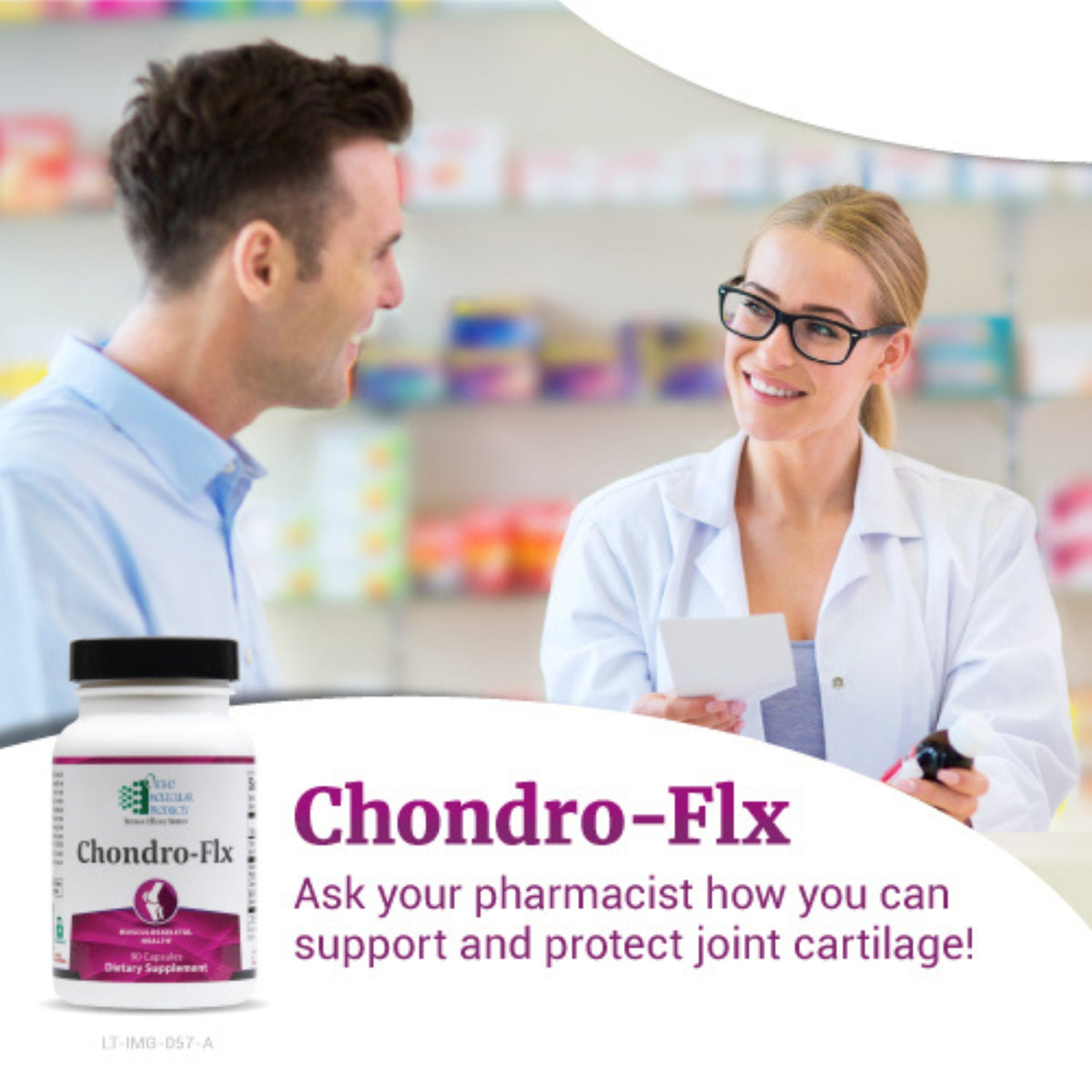 Ortho Molecular, Chondro-Flx, 180 Capsules UPC 615033015374 | Hilife Vitamins