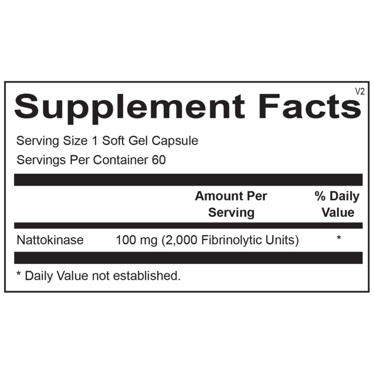 Ortho Molecular, Nattokinase, 60 Softgel Capsules UPC 615033018405 | Hilife Vitamins