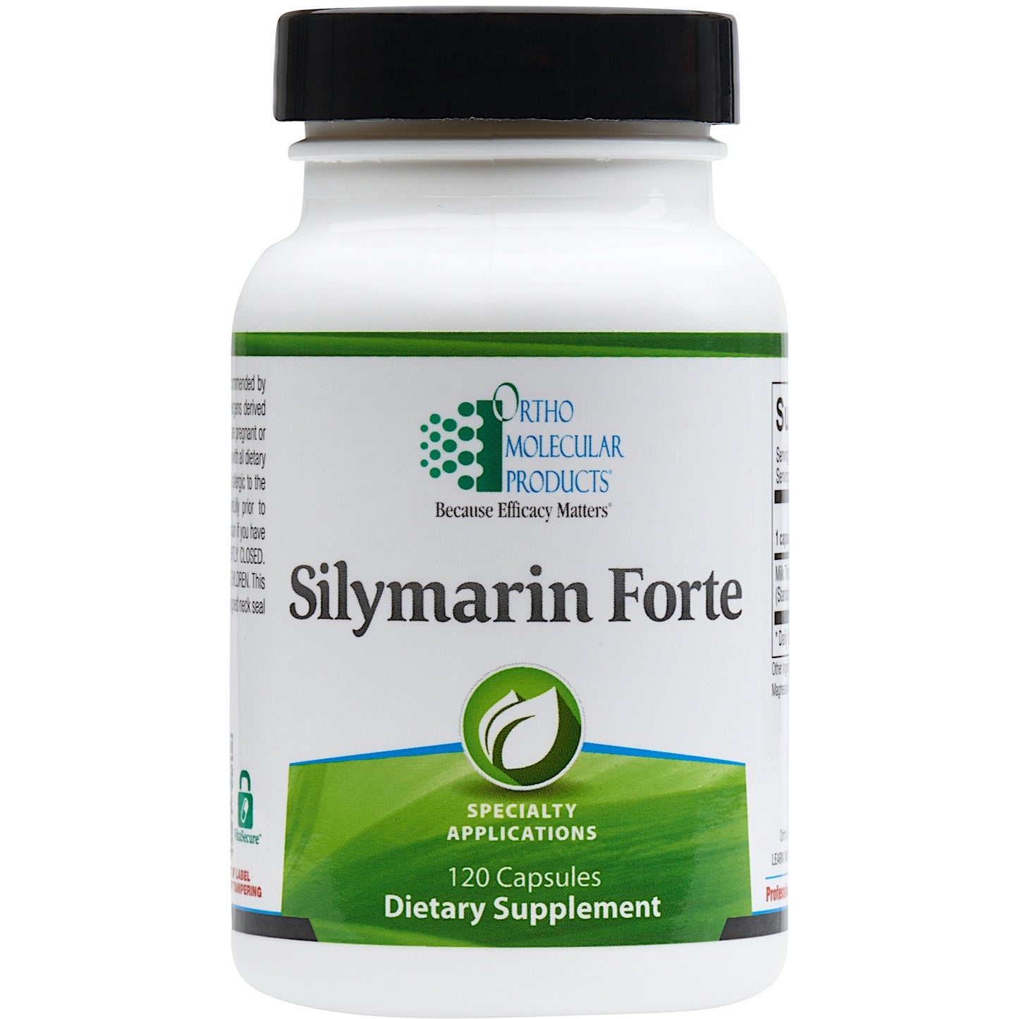 Ortho Molecular, Silymarin Forte, 120 Capsules UPC 615033028060 | HiLife Vitamins