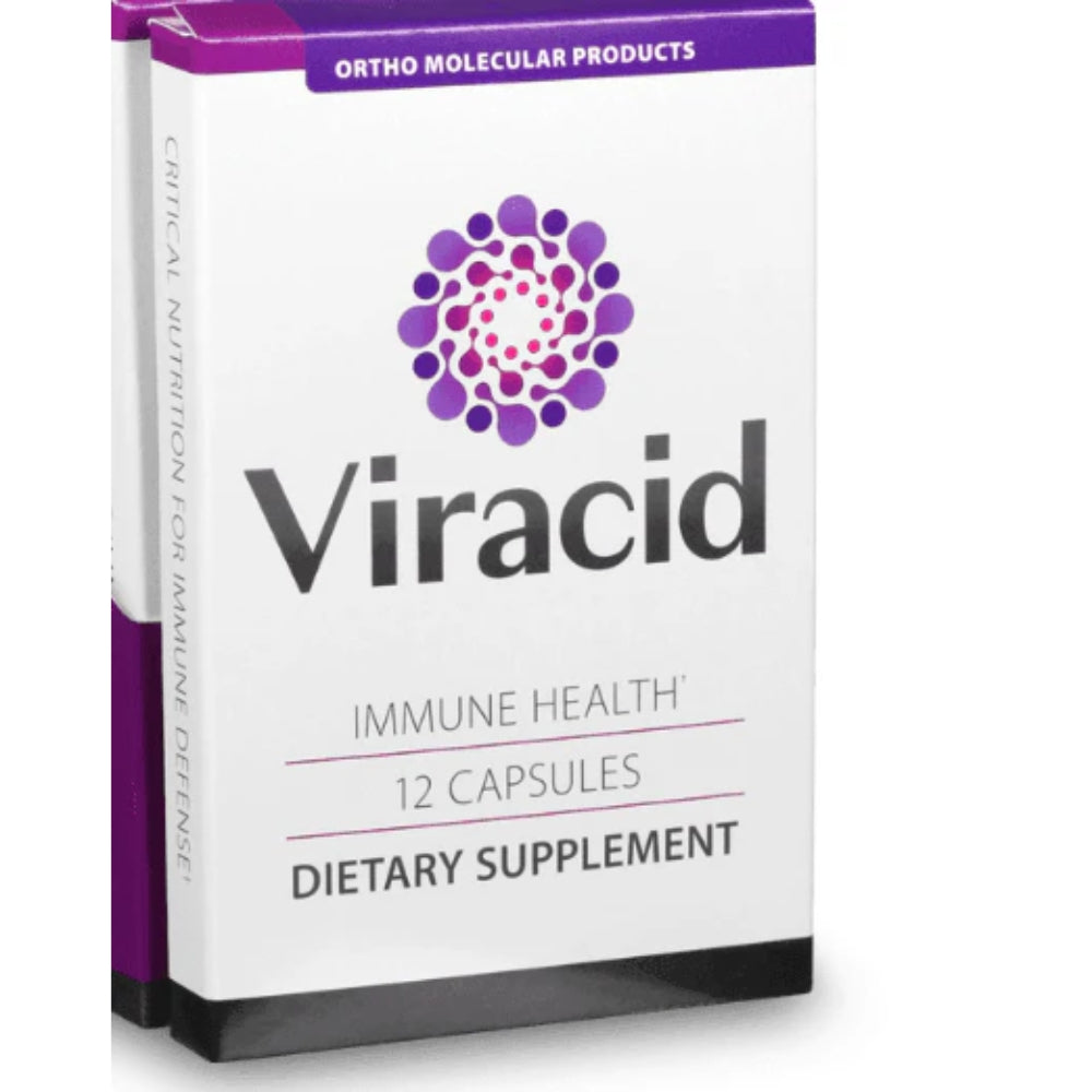 Ortho Molecular, Viracid, 12 Capsules UPC 615033035259 | HiLife Vitamins