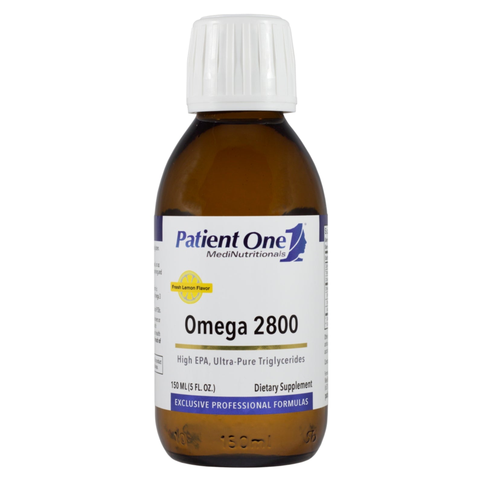 Patient One, Omega 2800, 150 ml Liquid UPC 853959004823 | Hilife Vitamins