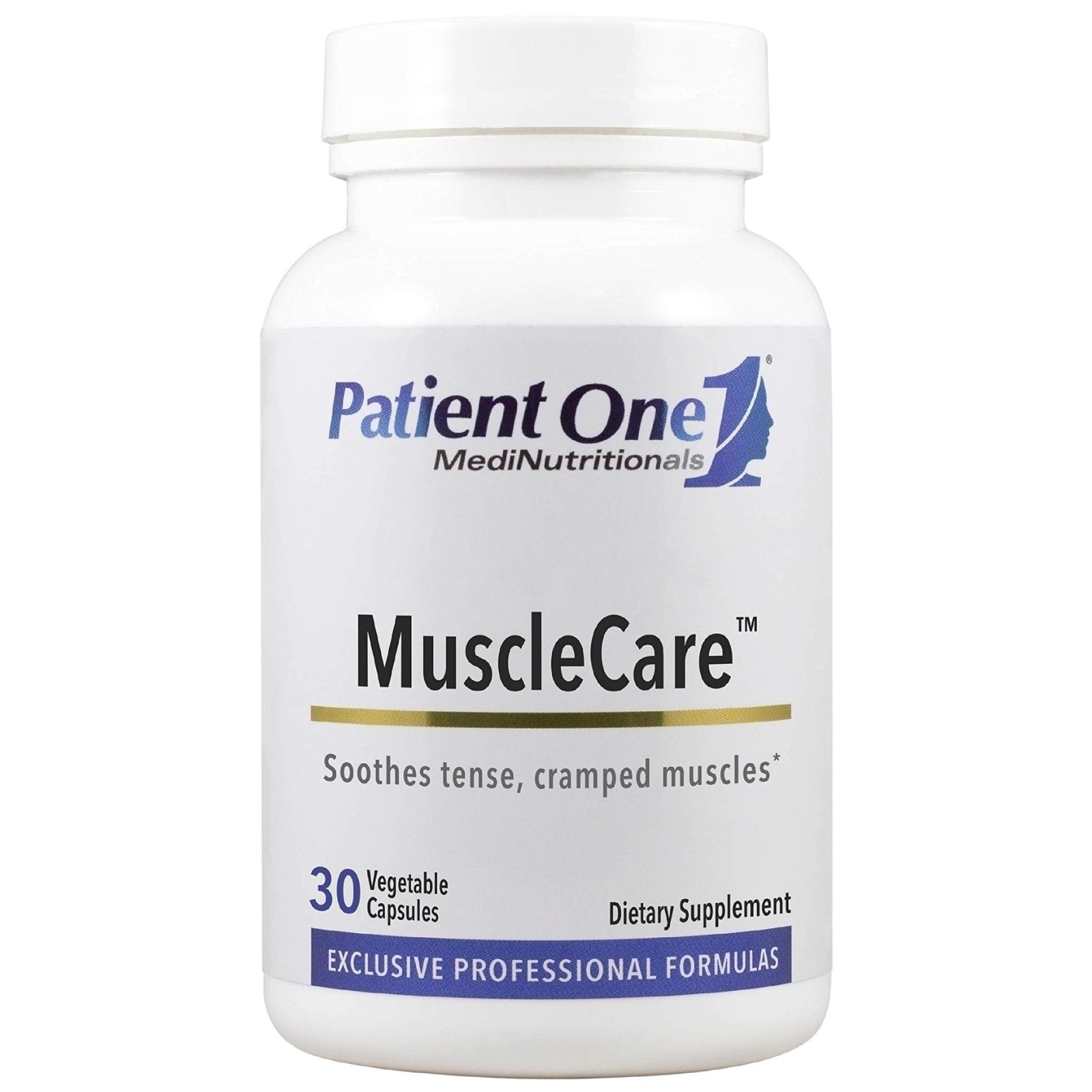 Patient One, MuscleCare™ Travel Size, 30 Vegetable Capsules UPC 853959004861 | Hilife Vitamins