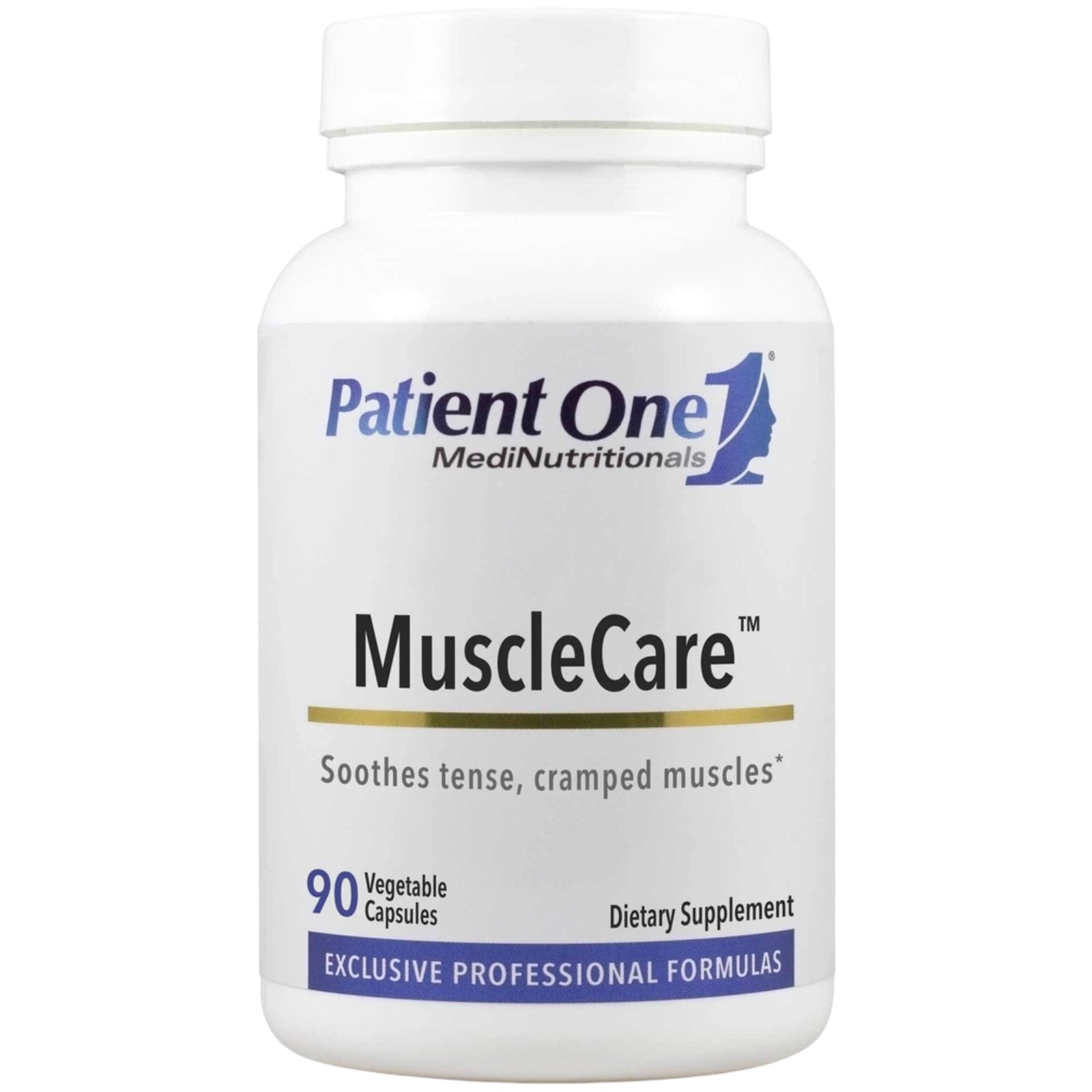 Patient One, MuscleCare™, 90 Vegetable Capsules UPC 859782006058 | Hilife Vitamins