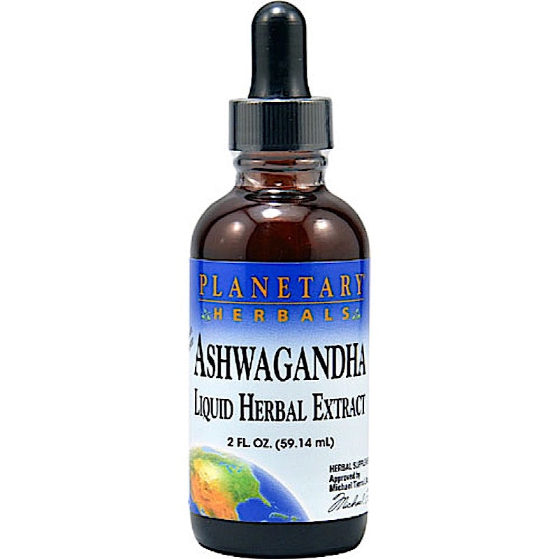 Planetary Herbals, Ashwagandha Winter Cherry Lemon, 2 Oz UPC 021078103202 | HiLife Vitamins