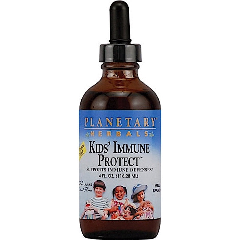 Planetary Herbals, Kids Immune Protect, 4 Oz UPC 021078105442 | HiLife Vitamins