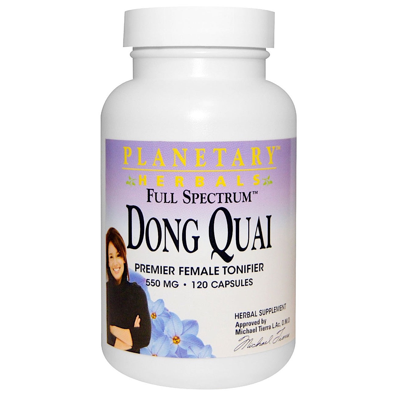 Planetary Herbals, Dong Quai, Full Spectrum™ 550 mg, 120 Capsules UPC 021078105480 | Hilife Vitamins