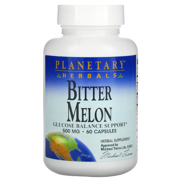 Planetary Herbals, Bitter Melon, 60 Capsules - 021078107415 | Hilife Vitamins