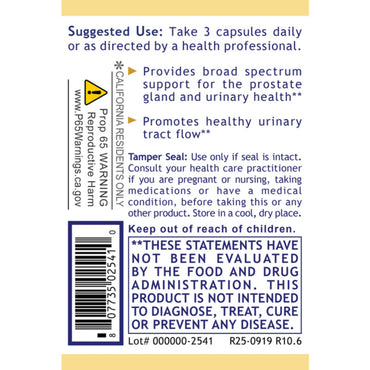 Premier Research Labs, ProstaVen™, 90 Plant-Source Capsules UPC 807735025410 | Hilife Vitamins