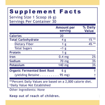 Premier Research Labs, Premier Fermented Beets, 6.3 OZ (180 g) UPC 807735029036 | Hilife Vitamins