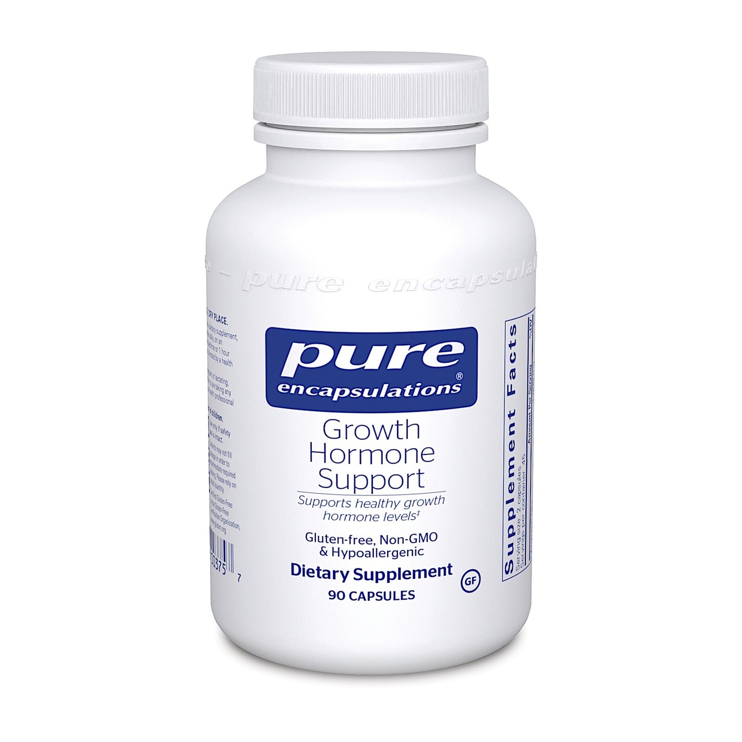 Pure Encapsulations, Growth Hormone Support, 90 Capsules UPC 766298003757 | HiLife Vitamins