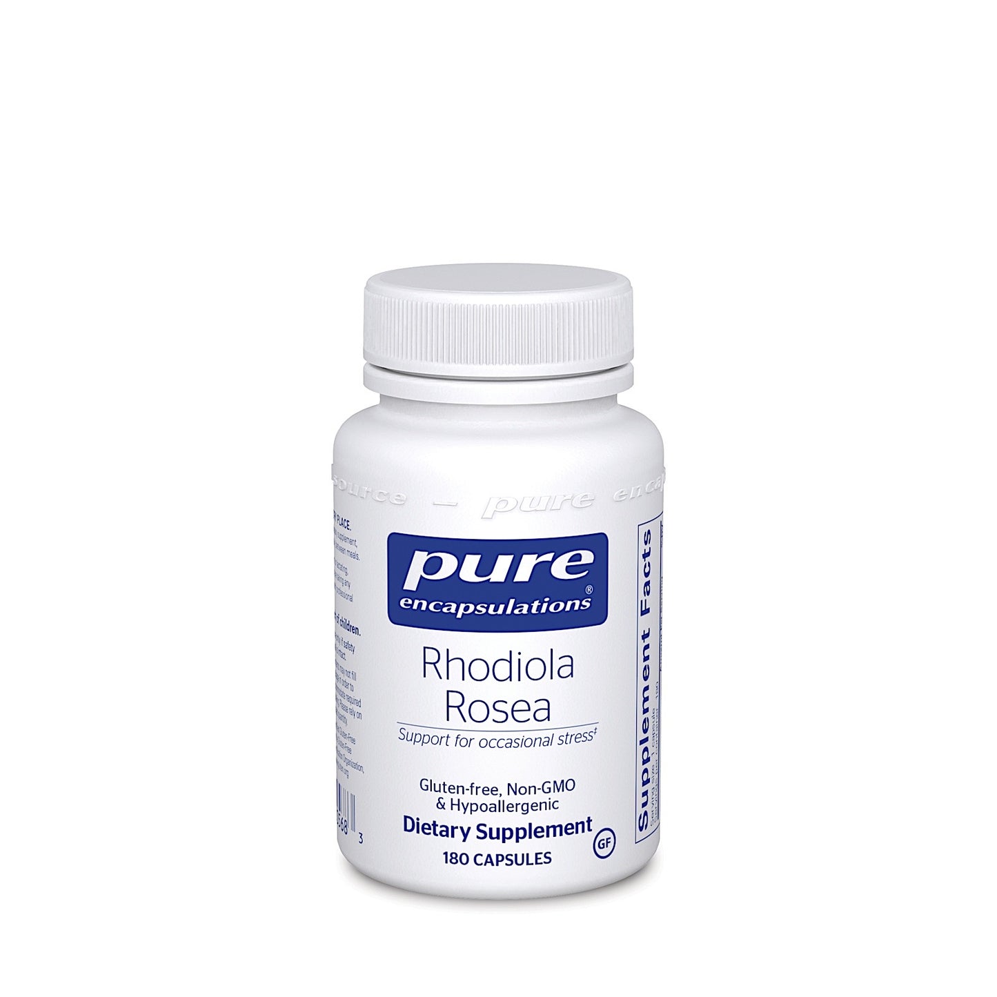 Pure Encapsulations, Rhodiola Rosea 100 mg, 180 Capsules UPC 766298005683 | HiLife Vitamins