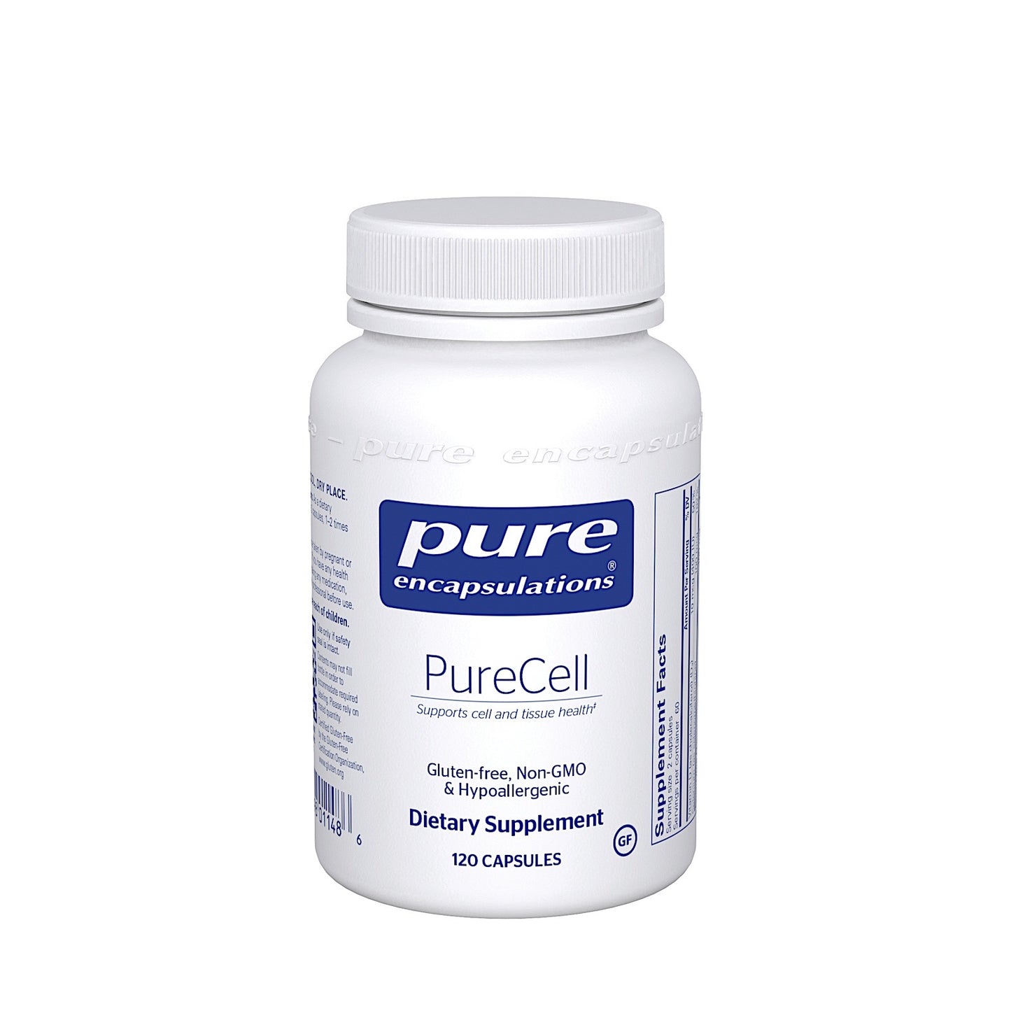 Pure Encapsulations, PureCell, 120 Capsules UPC 766298011486 | HiLife Vitamins