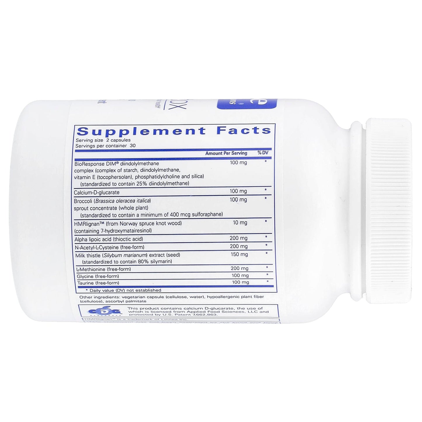 Pure Encapsulations, DIM Detox, 60 Capsules - 766298013589 | Hilife Vitamins