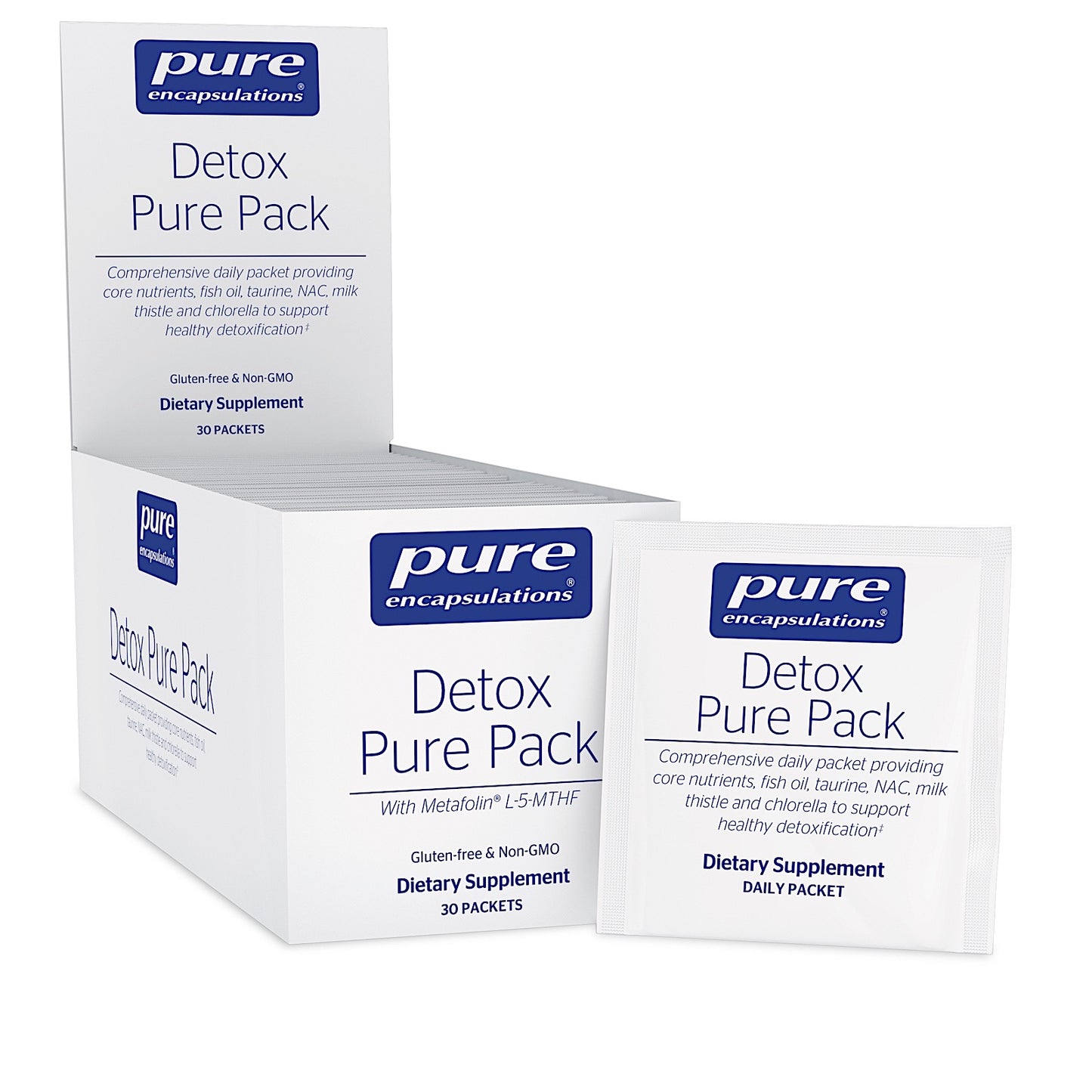 Pure Encapsulations, Detox Pure Pack, 30 Packets - 766298014630 | Hilife Vitamins