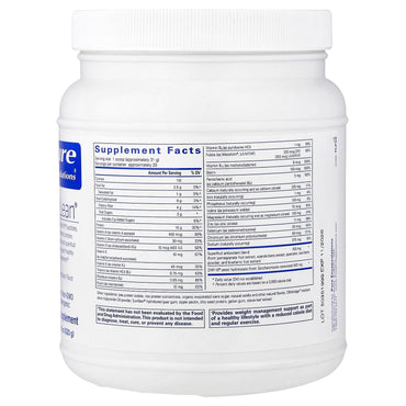 Pure Encapsulations, PureLean® Protein, 21.8 oz (620 g) UPC 766298022598 | Hilife Vitamins