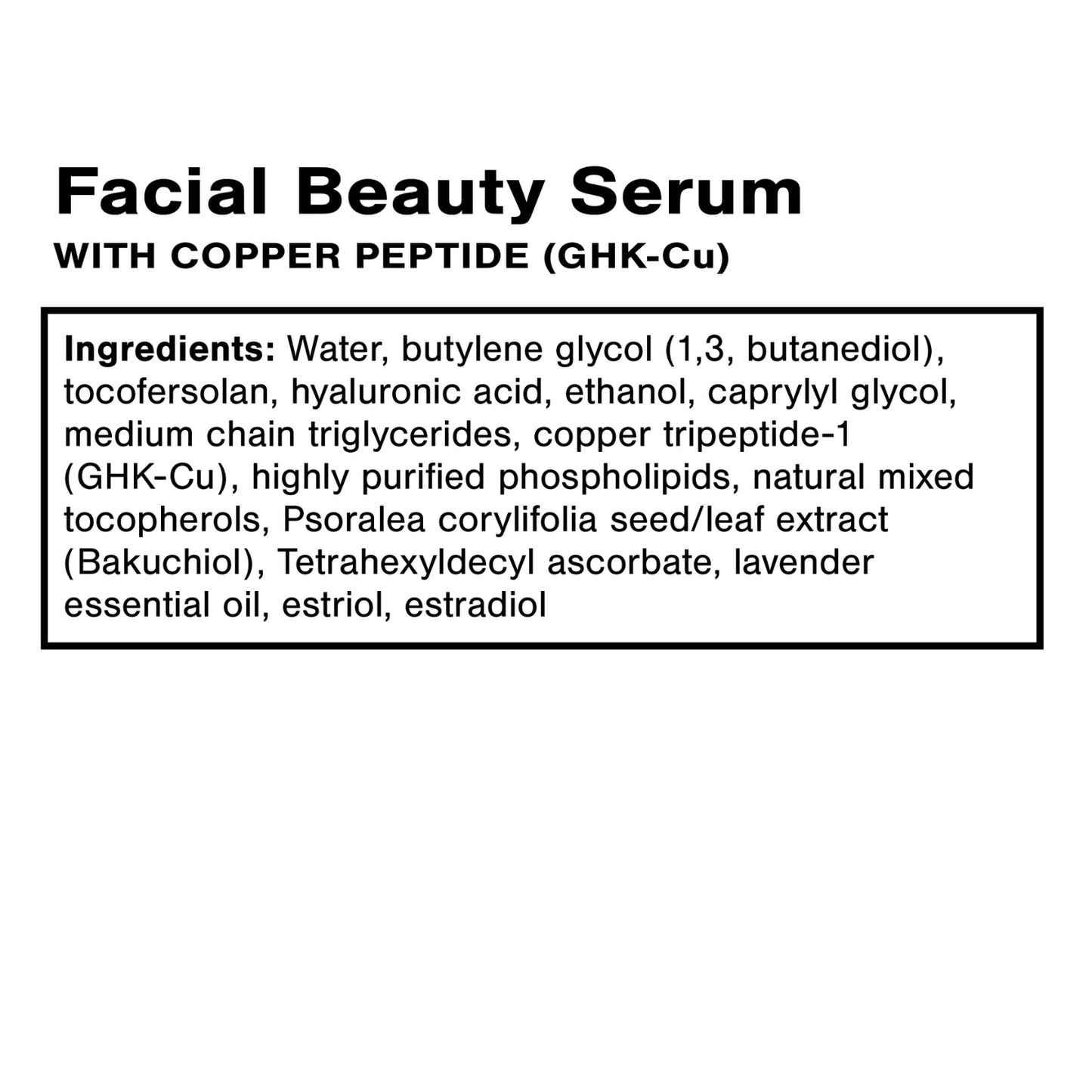 Quicksilver Scientific, Facial Beauty Serum, 1 fl oz UPC 810147500284 | HiLife Vitamins