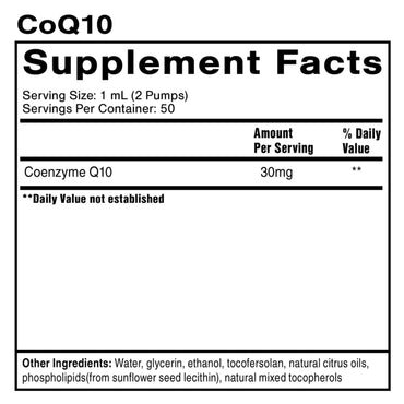 Quicksilver Scientific, Nanoemulsion CoQ10, 1.7 fl oz (50 mL) UPC 653341621306 | HiLife Vitamins