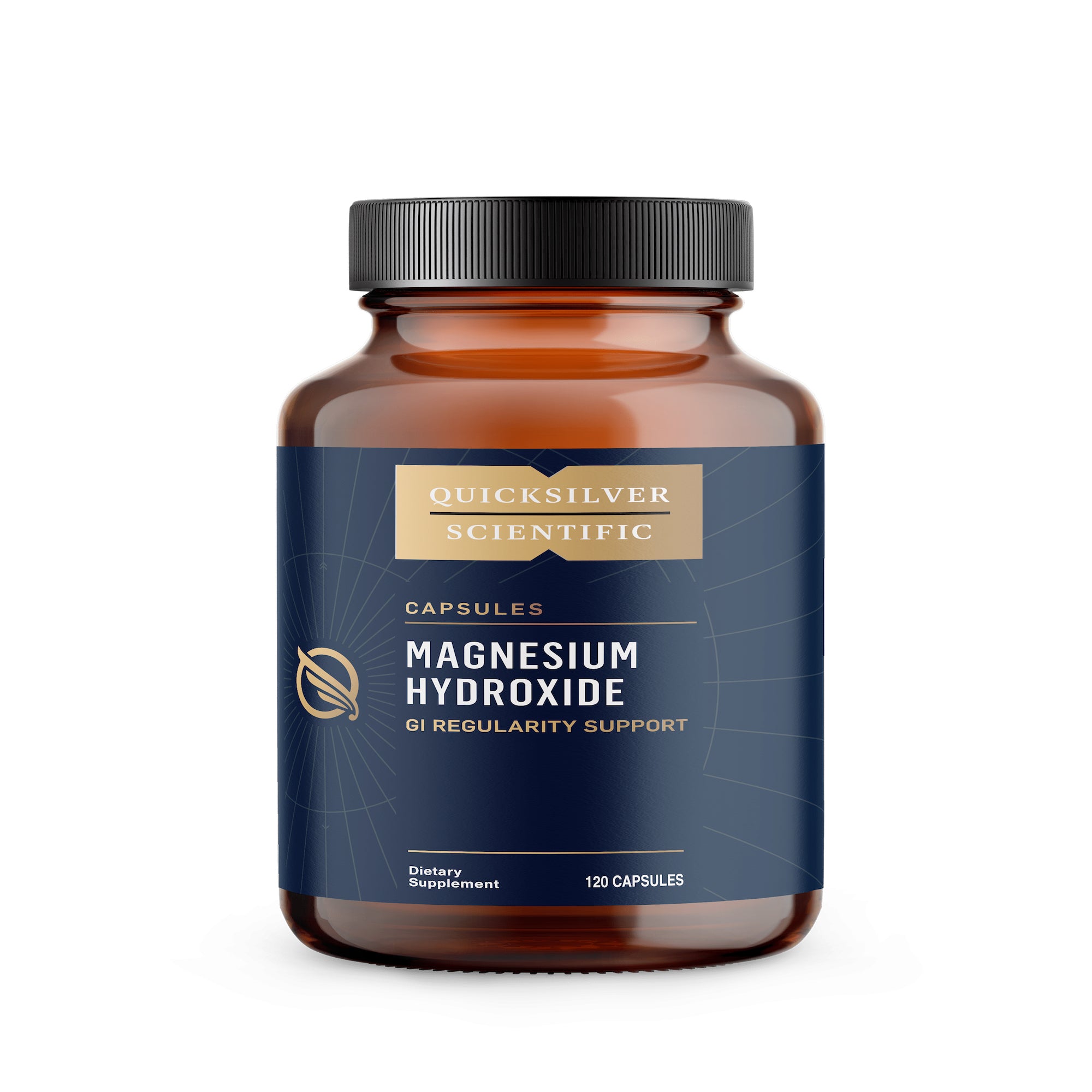 Quicksilver Scientific, Magnesium Hydroxide, 120 Capsules UPC 810147500321 | HiLife Vitamins