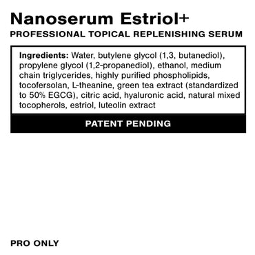 Quicksilver Scientific, Professional Estriol+, 1 FL OZ (30mL) UPC 810147500475 | HiLife Vitamins