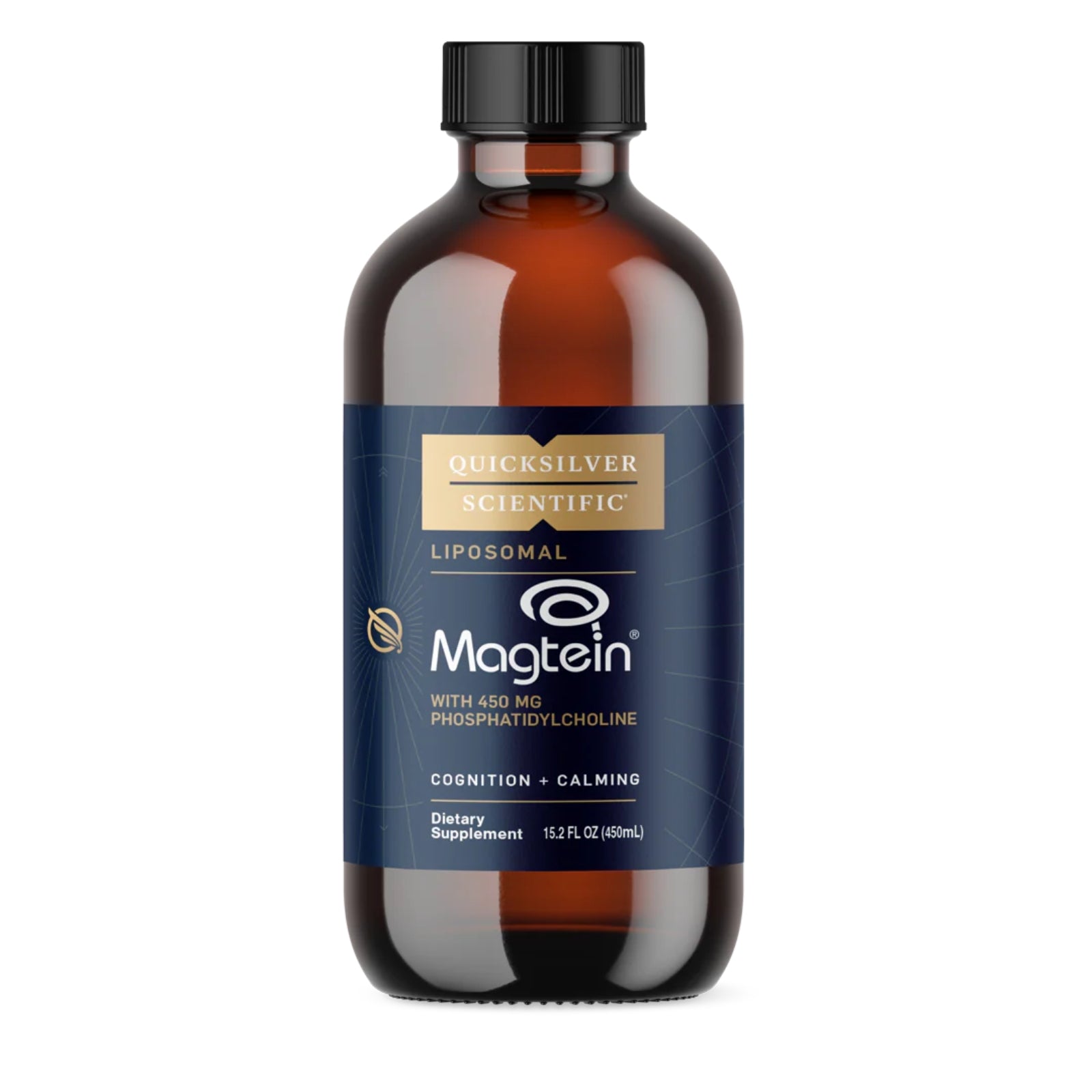 Quicksilver Scientific, Liposomal Magtein®, 15.2 FL OZ (450mL) UPC 810147501267 | HiLife Vitamins