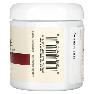 Rainbow Research, Henna, Hair Color and Conditioner, Burgundy (Dark Auburn), 4 oz (113 g) UPC 000518400088 | Hilife Vitamins
