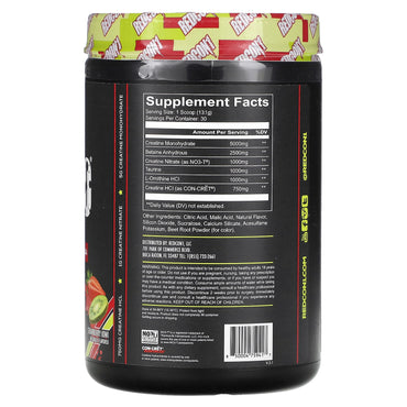 Redcon1, Tango, Strawberry Kiwi, 13.86 oz (393 g) UPC 850004759417 | HiLife Vitamins